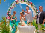 Ceremonia de boda civil en Cap Cana. Janna y Dmitri