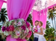 Boda estilo Frank Sinatra en restaurante a la playa {Alexander y Olga}