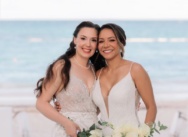 Elianne y Lidie: una boda de ensueño entre mujeres en Zoho Beach Club, Punta Cana