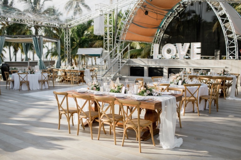 Costos de montaje para boda en República Dominicana