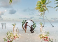 Propuesta al Atardecer de Samuel y Elizabeth en la Playa de Punta Cana